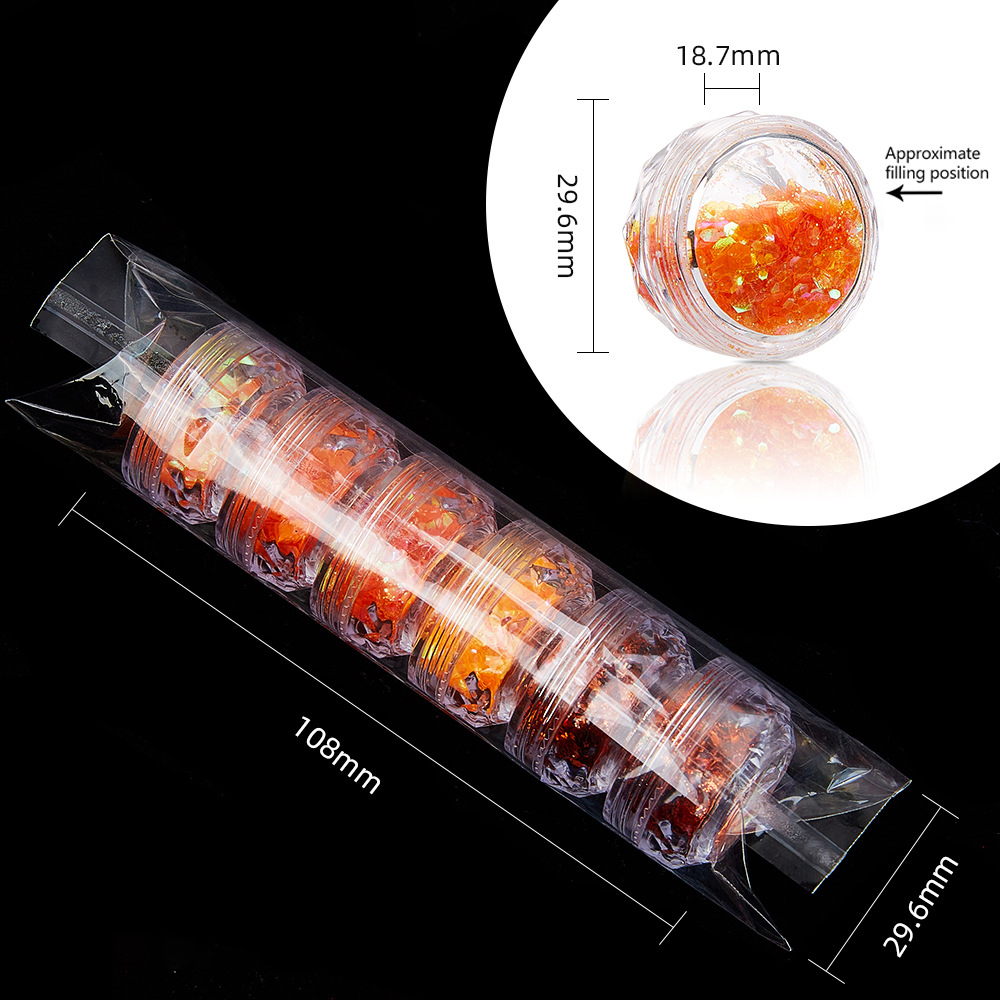 6Colors/Set Resin Sparkling Se - Resin Glitter Pack ulasan dan harga