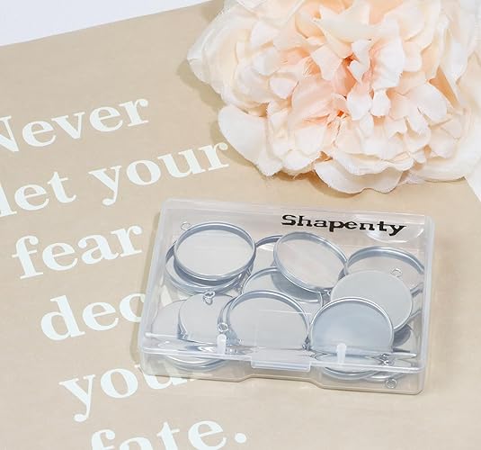 20 Pieces Stainless Steel Roun - Resin Crafts ulasan dan harga