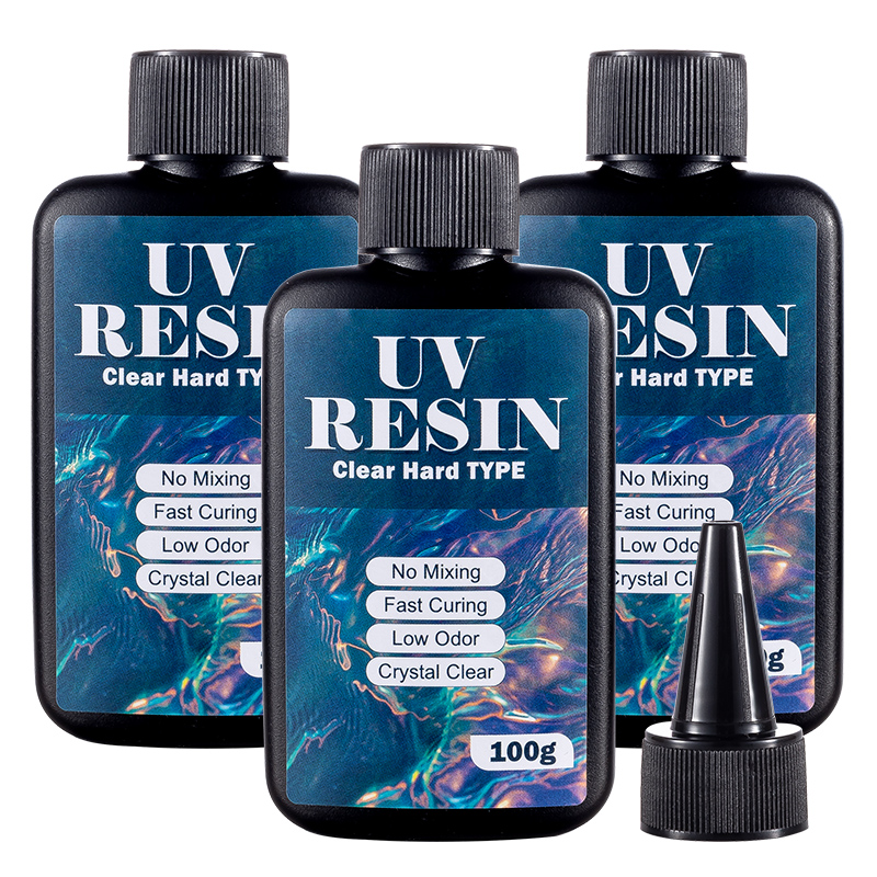 100/200/300g UV Resin Hard Typ - Epoxy Uv Resin Kit ulasan dan harga