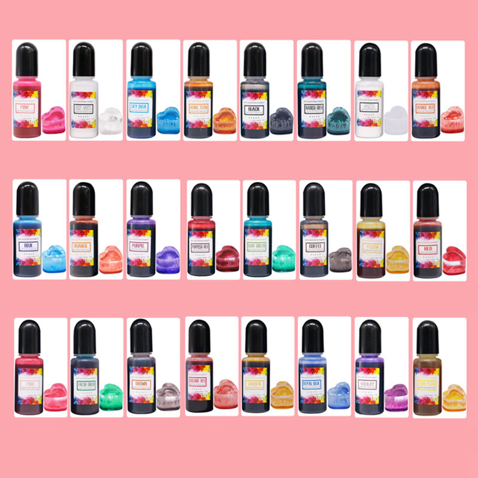 24Pcs Alcohol Inks Epoxy Resin - Resin Dye Alcohol ulasan dan harga
