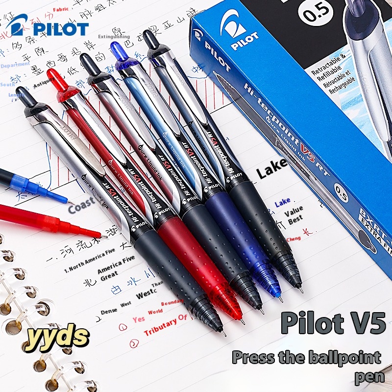 Pilot BXRT-V5 Retractable Gel  - Pilot Pen V5 ulasan dan harga