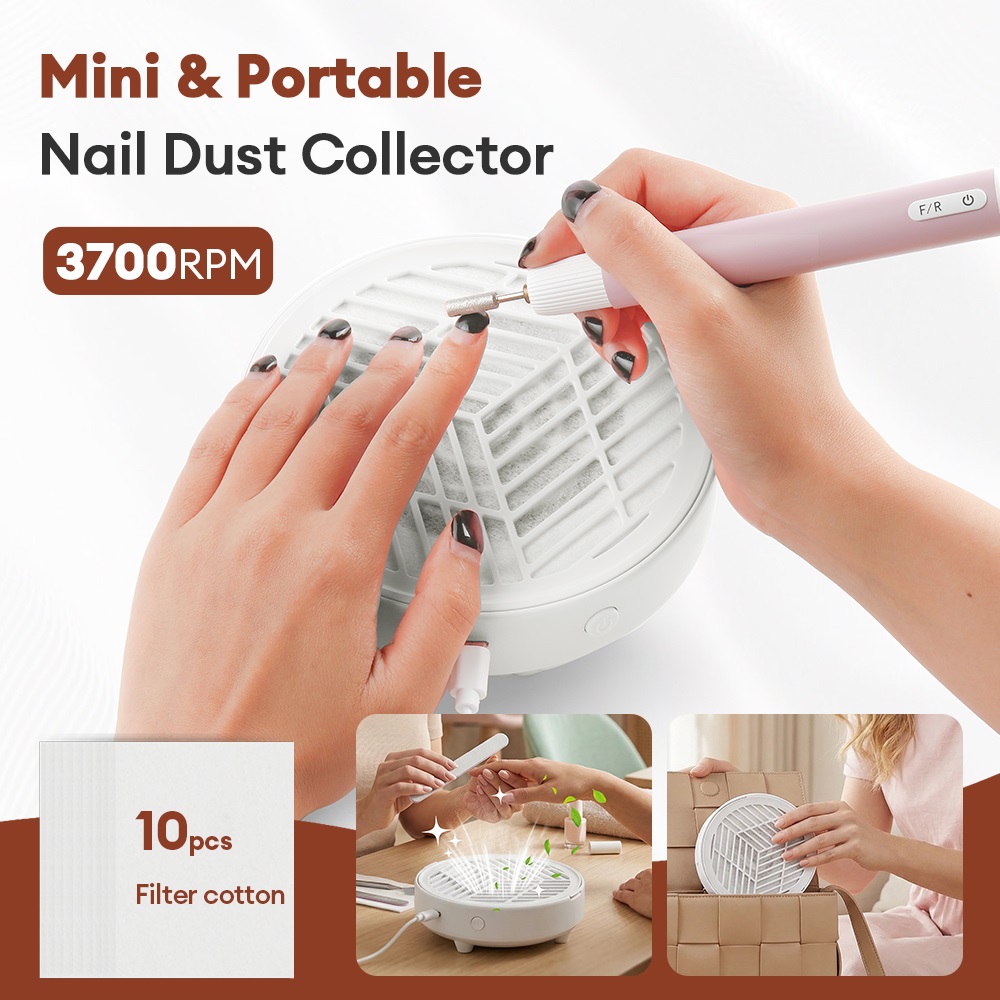 3700RPM Mini Nail Dust Extract - Vacuum Chamber Small ulasan dan harga