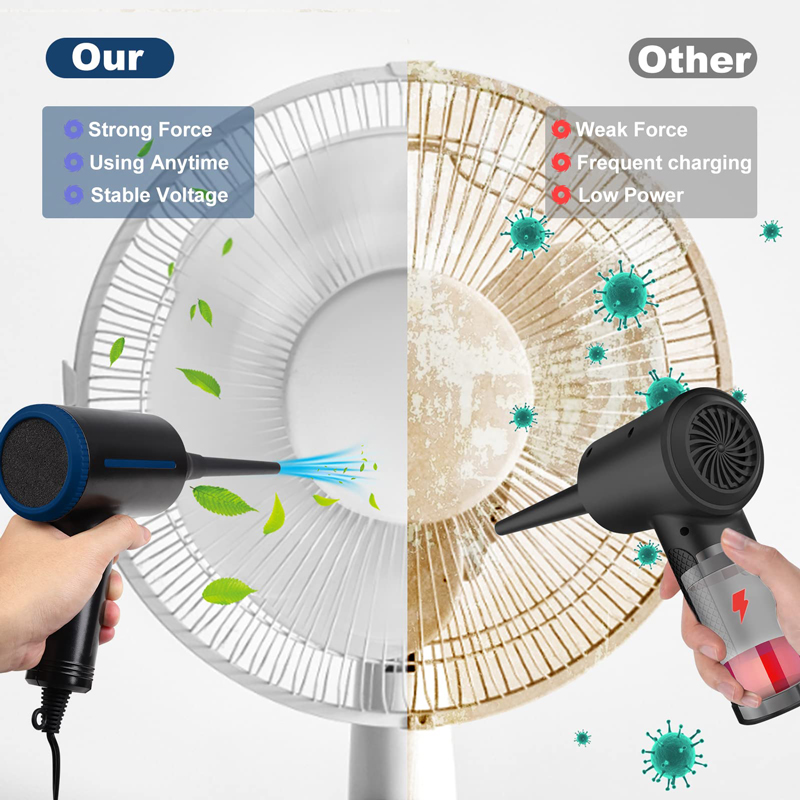 500W Cordless Electric Air Dus - Vacuum Chamber Small ulasan dan harga