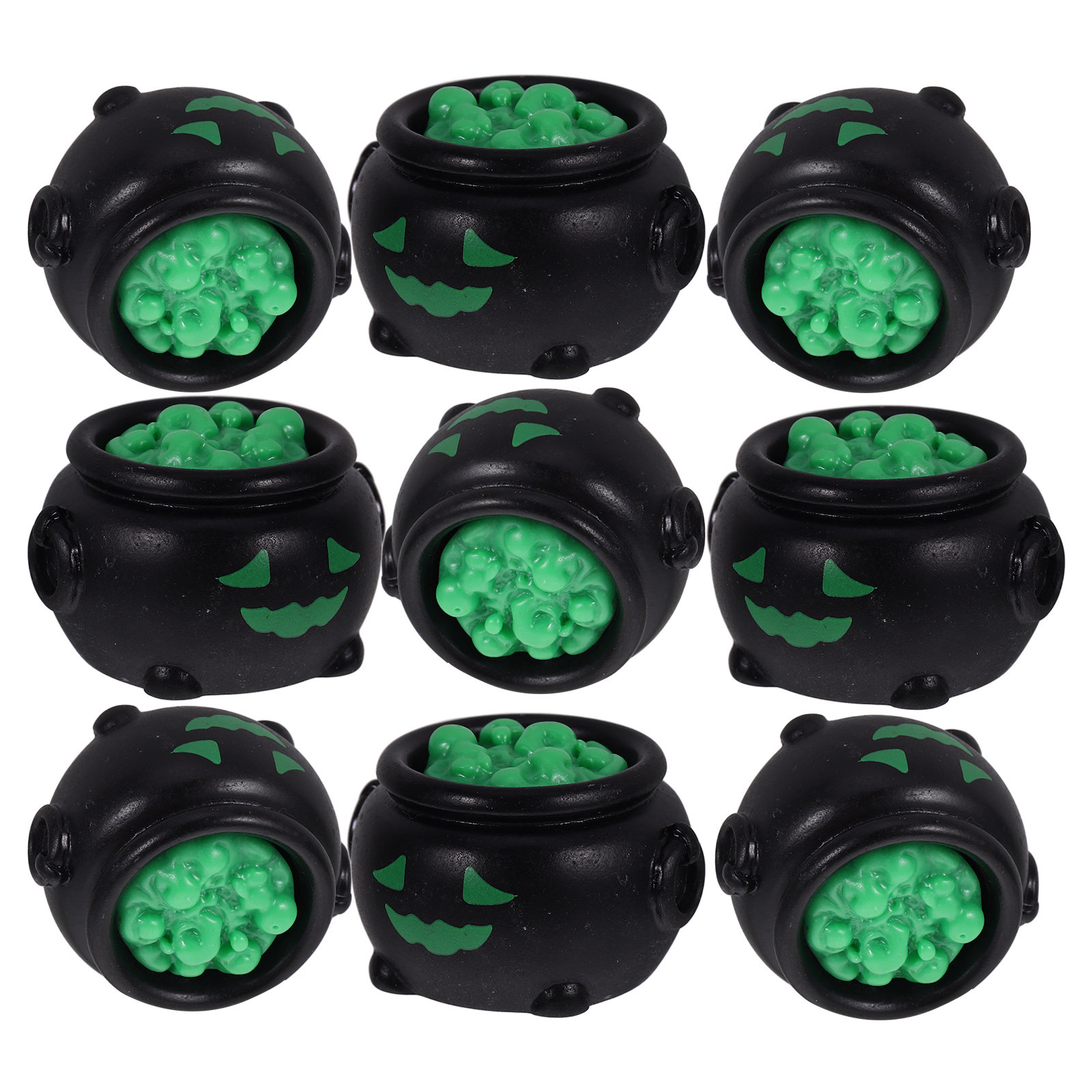 10Pcs Miniature Witch Cauldron - Resin Crafts ulasan dan harga
