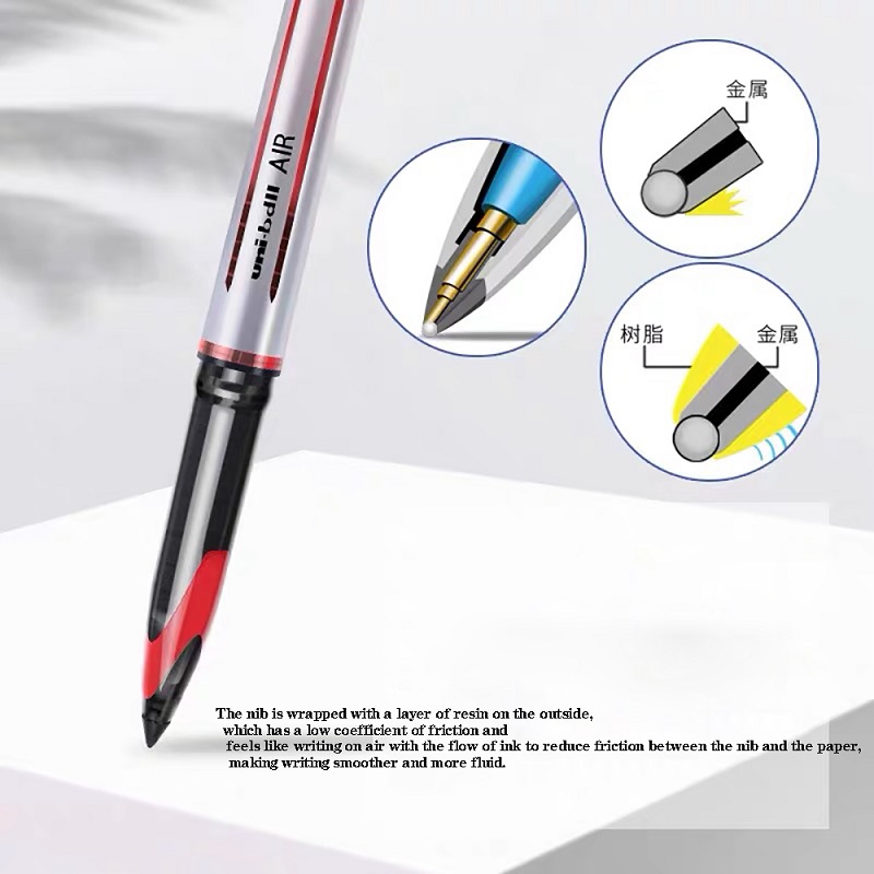Japan Uni ball AIR Straight Li - Pilot Pen V5 ulasan dan harga