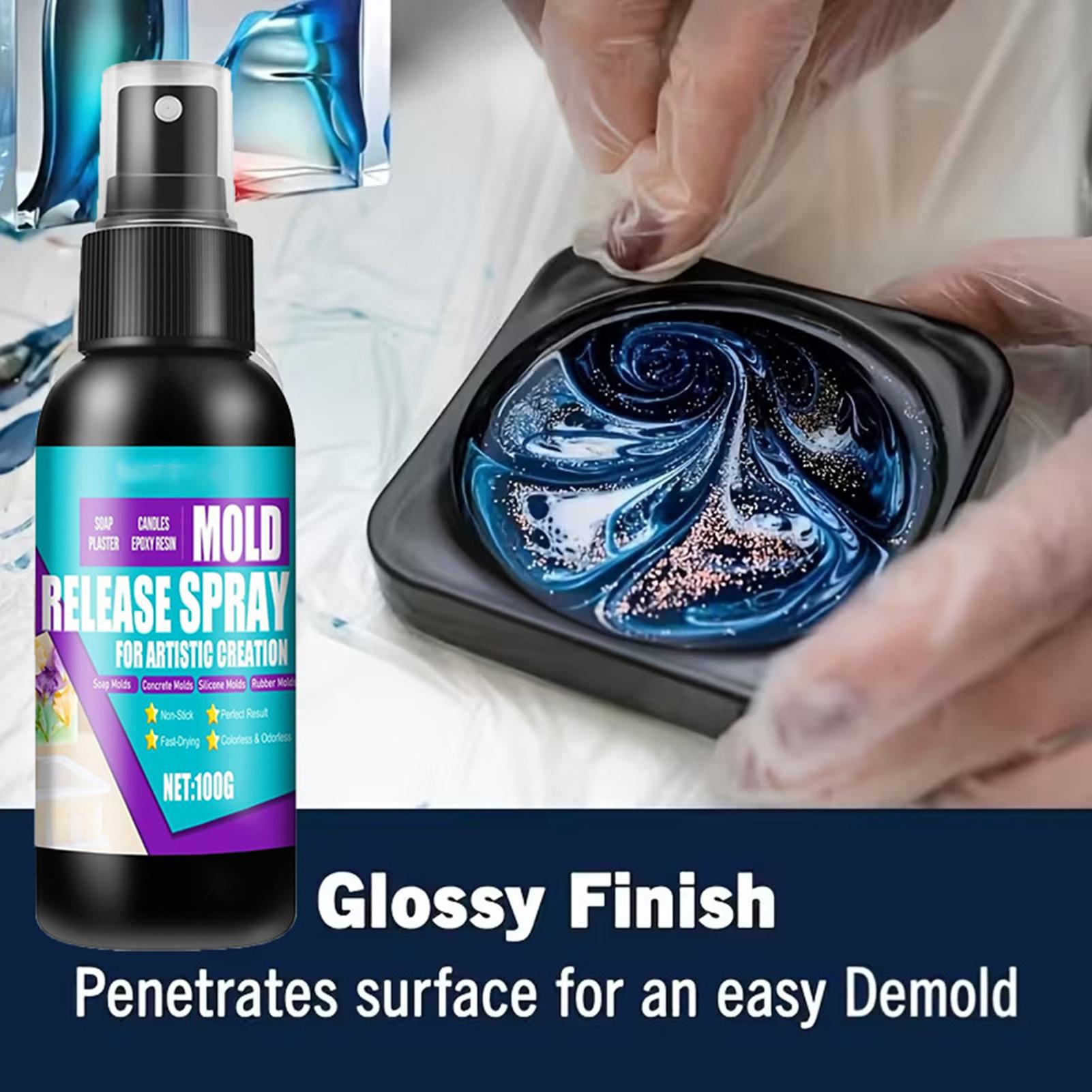 Mold Release Spray 100g Non St - Resin Crafts ulasan dan harga
