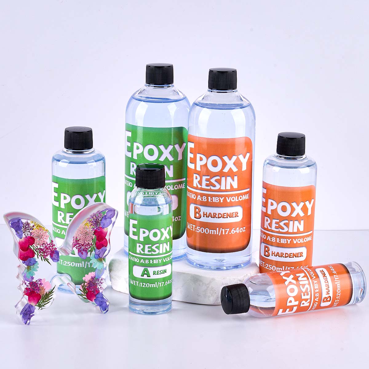 1:1 Ratio Epoxy Resin Kit Anti - Resin Jewelry Kit ulasan dan harga