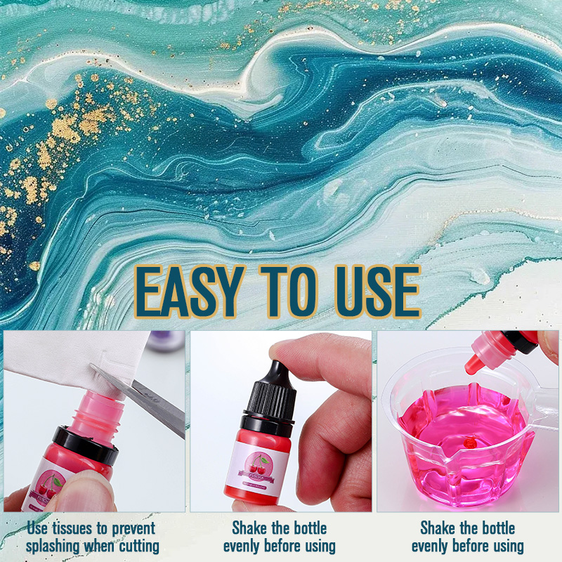 Epoxy Resin Color Pigment 24 V - Resin Pigment Set ulasan dan harga
