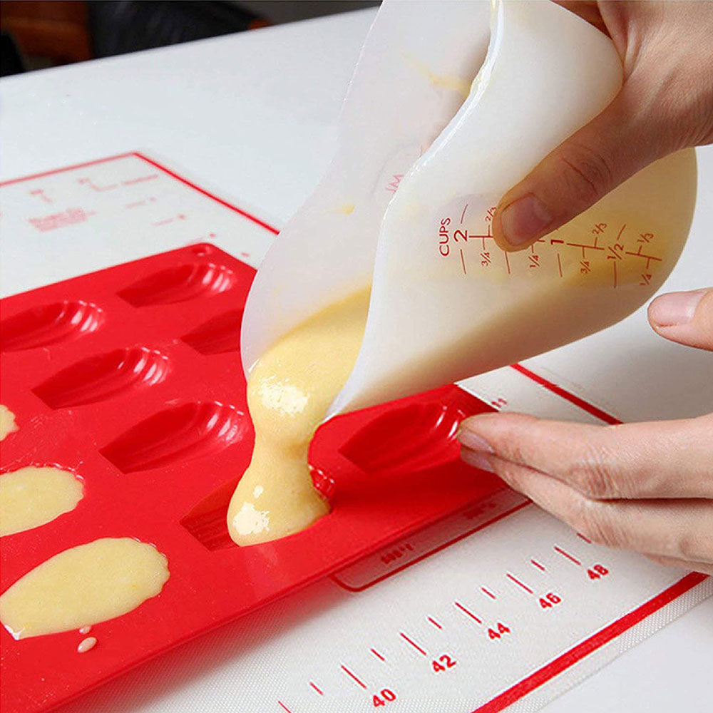 JCD Silicone Measuring Cup Dou - Mixing Cup Silicone ulasan dan harga