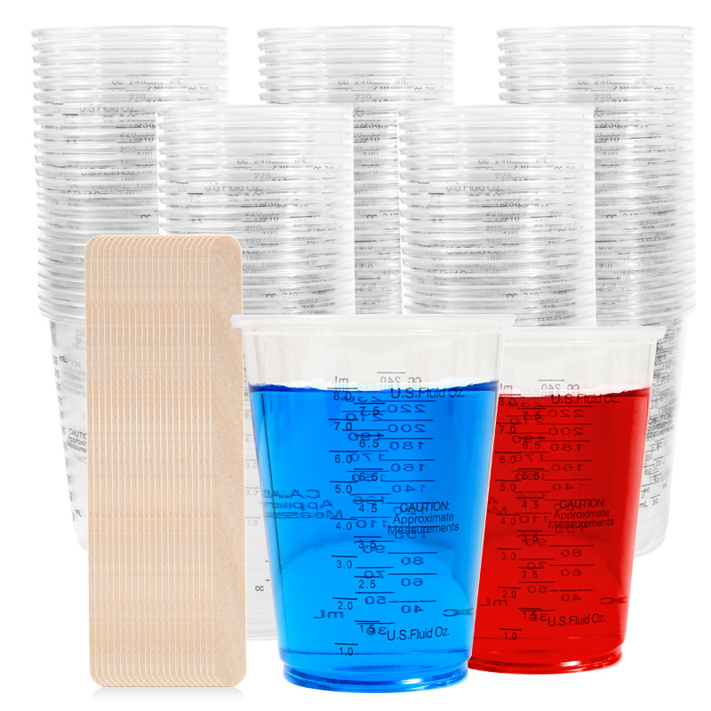 FAIS DU 8oz Disposable Measuri - Mixing Cup Silicone ulasan dan harga
