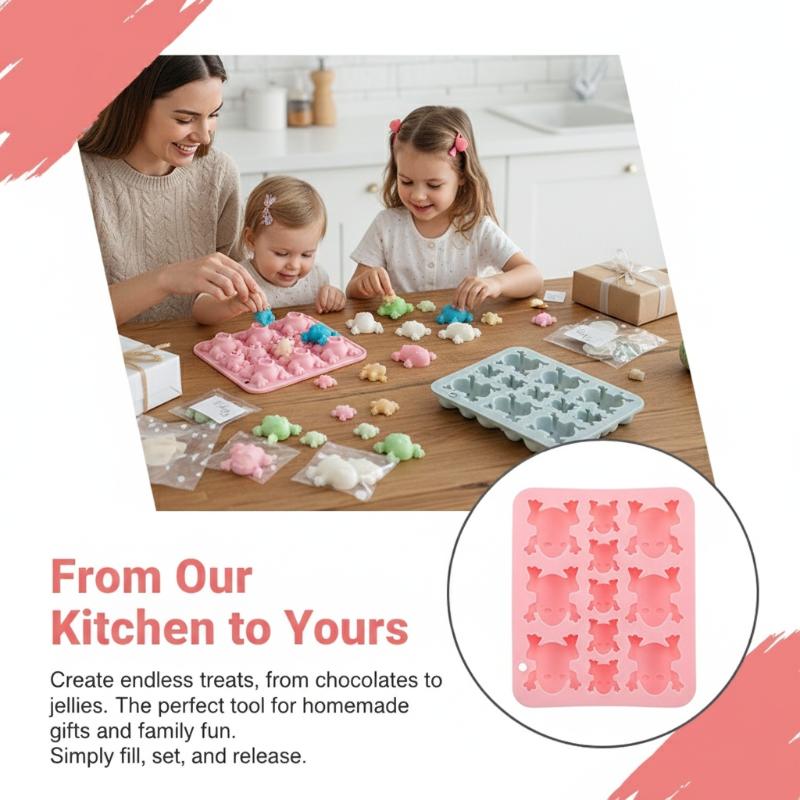 Frogs Silicone Mold, Candy Cho - Silicone Mold Tray ulasan dan harga
