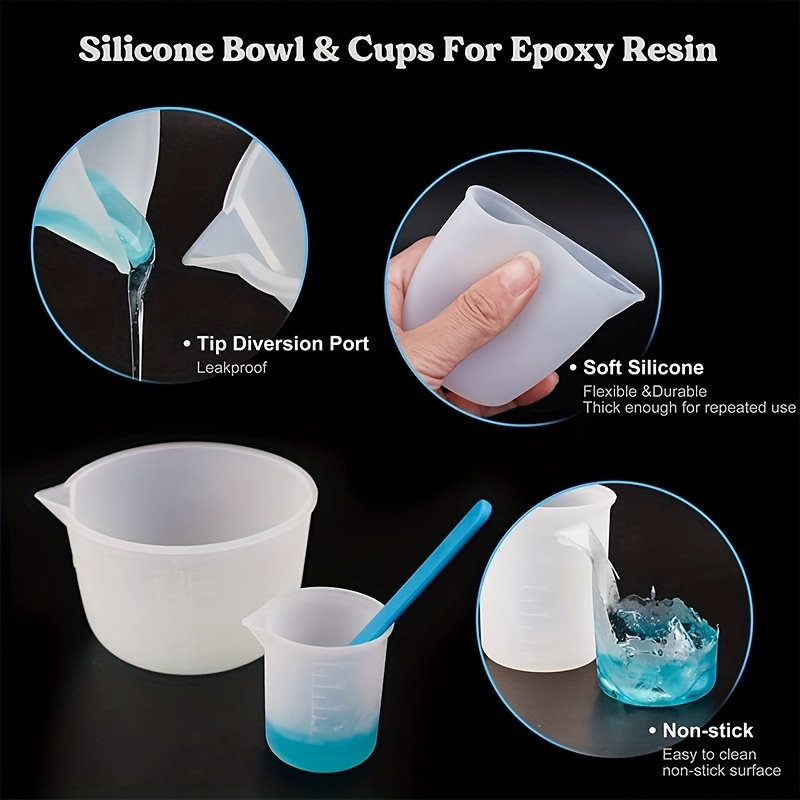 Silicone Measuring Cups, Resin - Mixing Cup Silicone ulasan dan harga