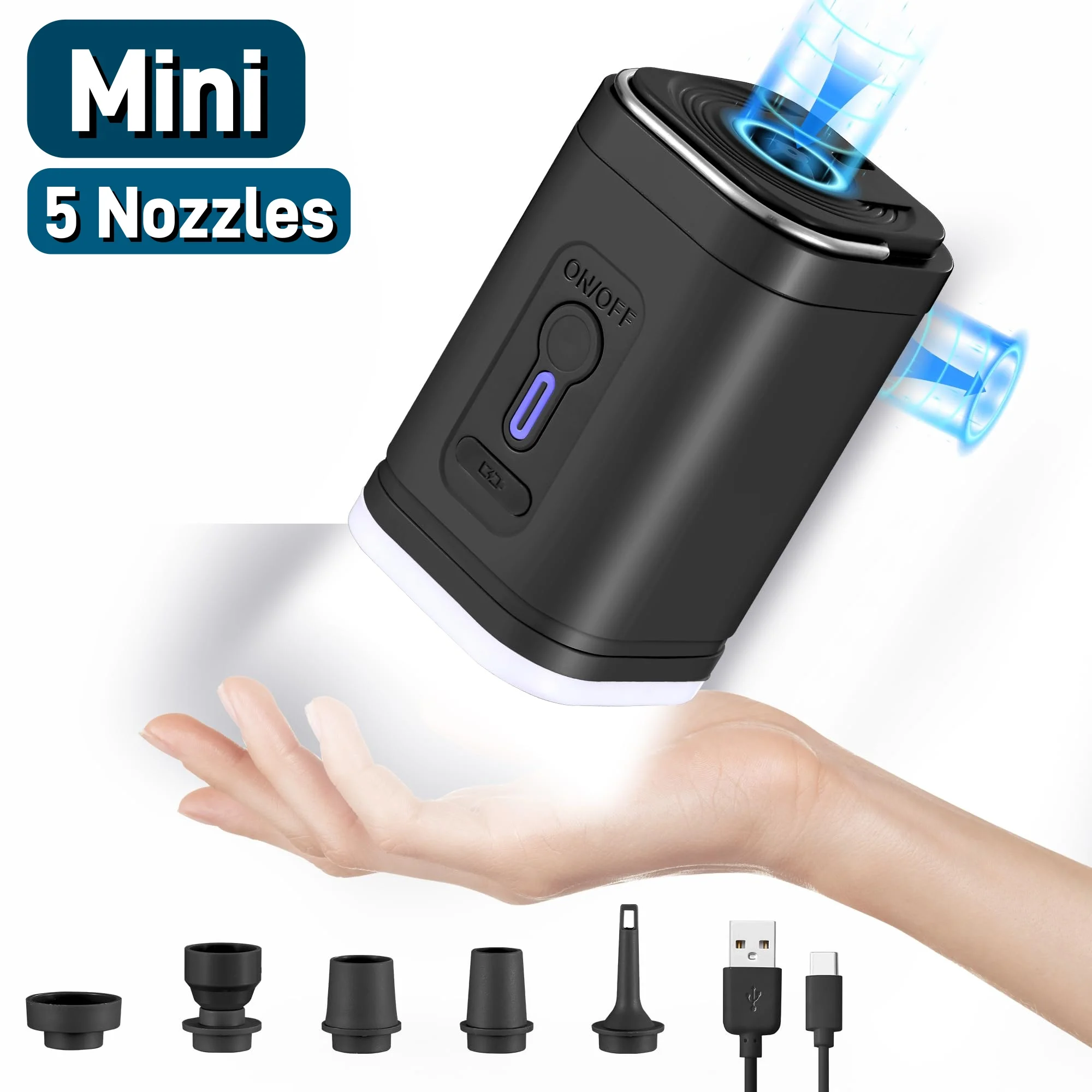 Mini Portable Air Pump with 13 - Vacuum Chamber Small ulasan dan harga