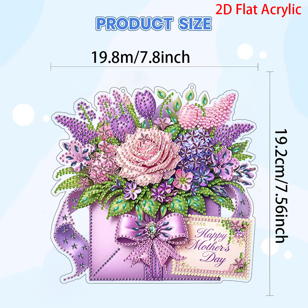 2D Flat Acrylic, 5D DIY Diamon - Resin Craft For Beginners ulasan dan harga