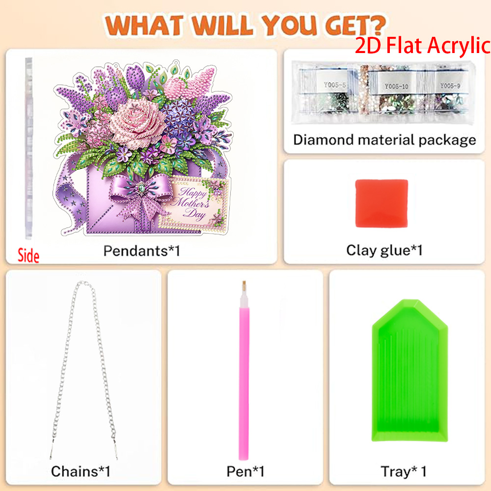 2D Flat Acrylic, 5D DIY Diamon - Resin Craft For Beginners ulasan dan harga
