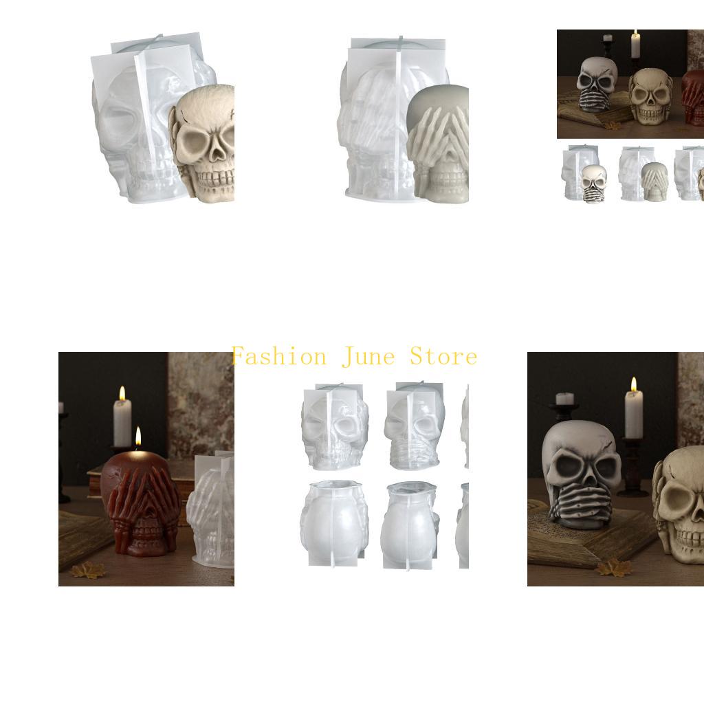 N5KA Multi Use Skull Silicone  - Resin Craft Workshop ulasan dan harga