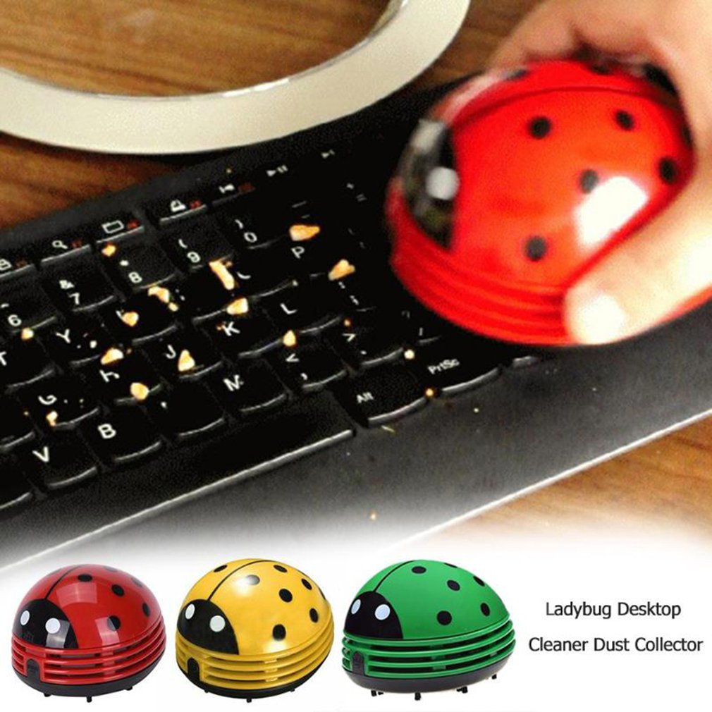 Cute Ladybug Desktop Vacuum Cl - Vacuum Chamber Small ulasan dan harga