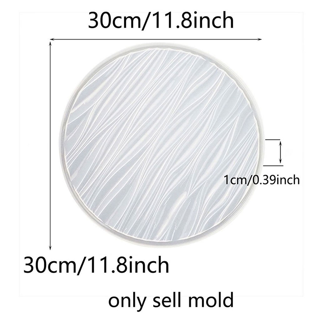 Large Round Tray Silicone Mold - Coaster Mold Round ulasan dan harga