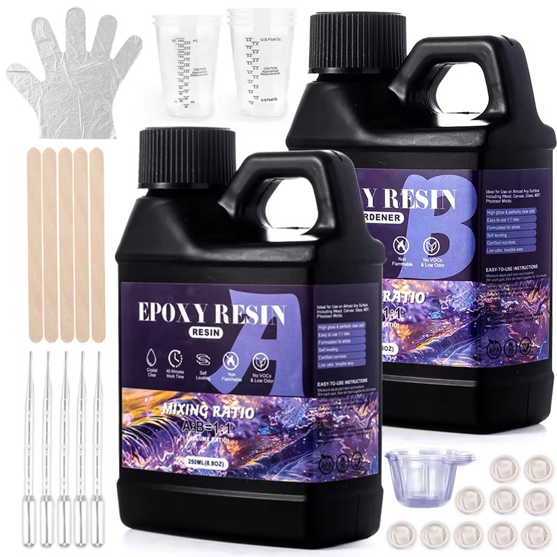 Easy Mix 1:1 Epoxy Resin Kit C - Epoxy Uv Resin Kit ulasan dan harga
