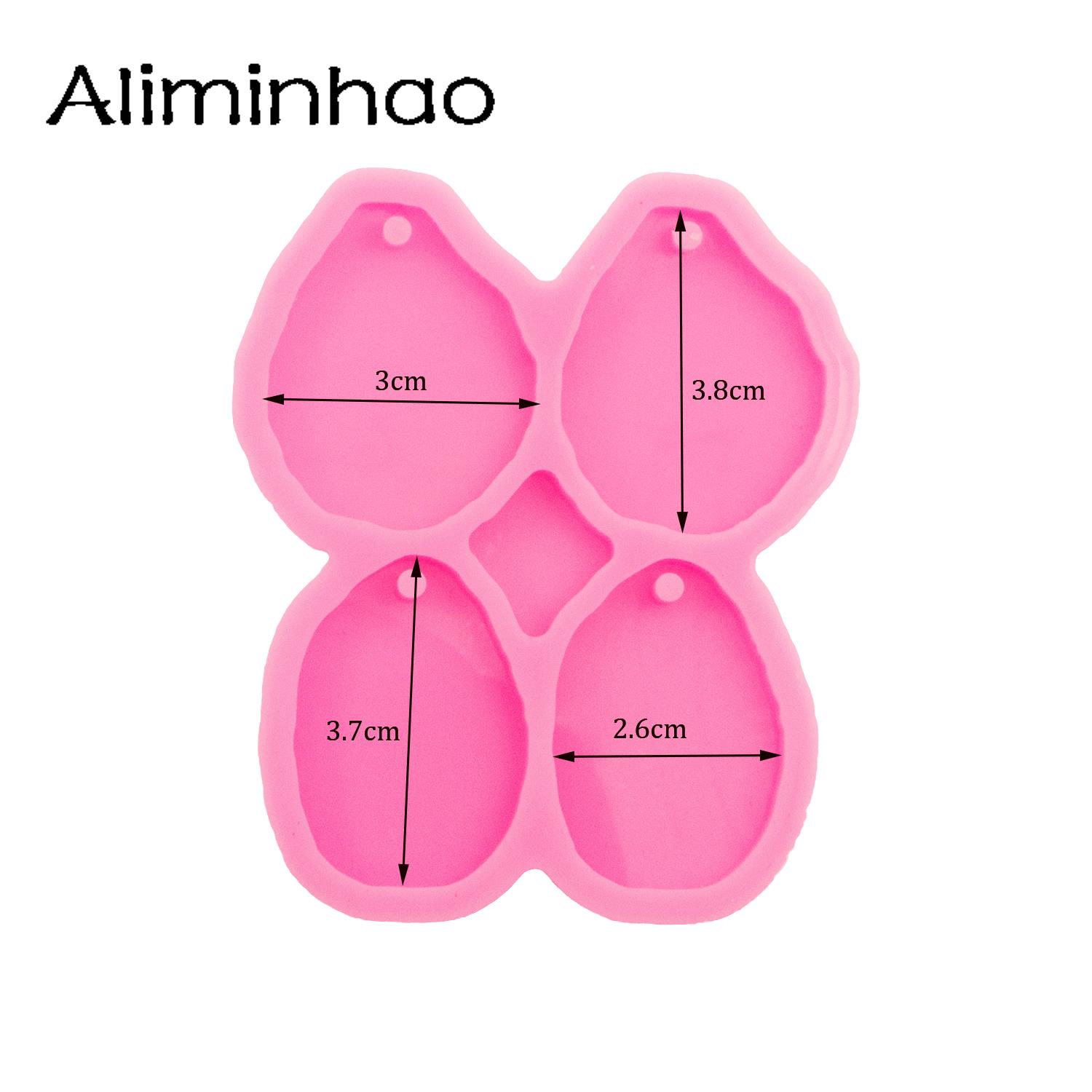 DY1085 Shiny Geodes Molds with - Geode Mold Silicone ulasan dan harga