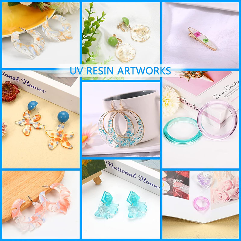 1 piece of 100G upgraded UV re - Epoxy Uv Resin Kit ulasan dan harga