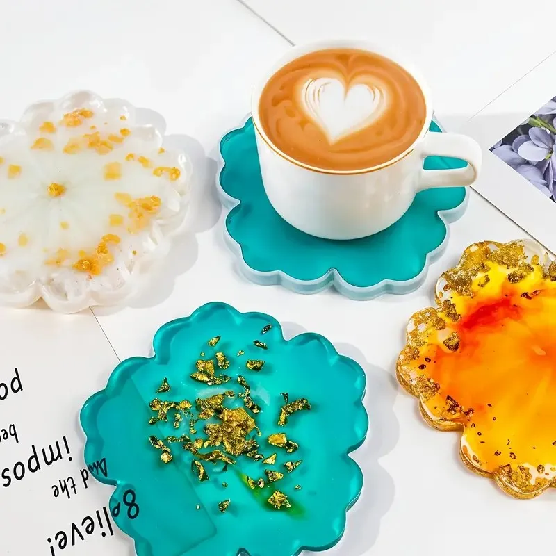 DIY Sakura Shaped Silicone Res - Geode Mold Silicone ulasan dan harga