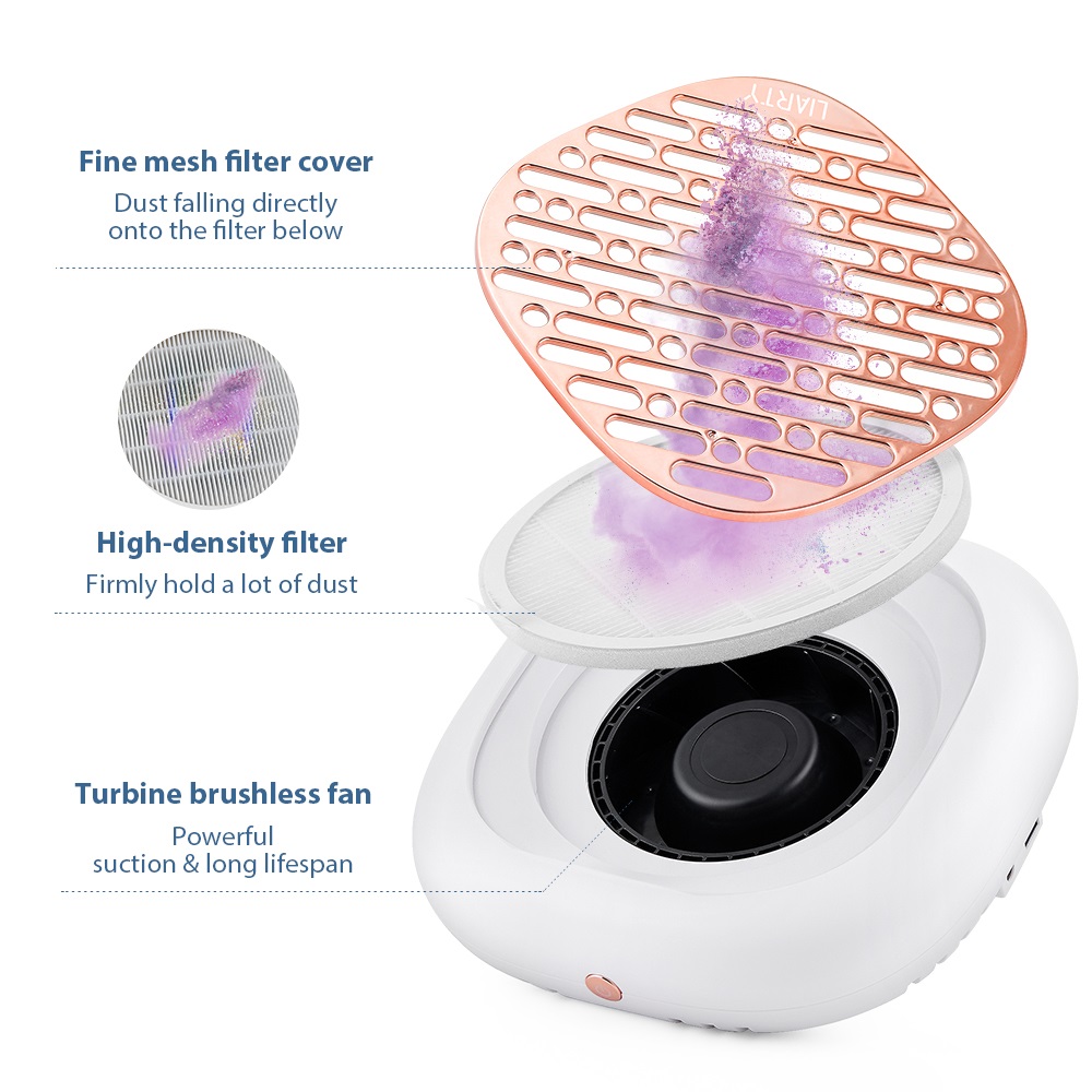 130W High Power Mini Nail Dust - Vacuum Chamber Small ulasan dan harga