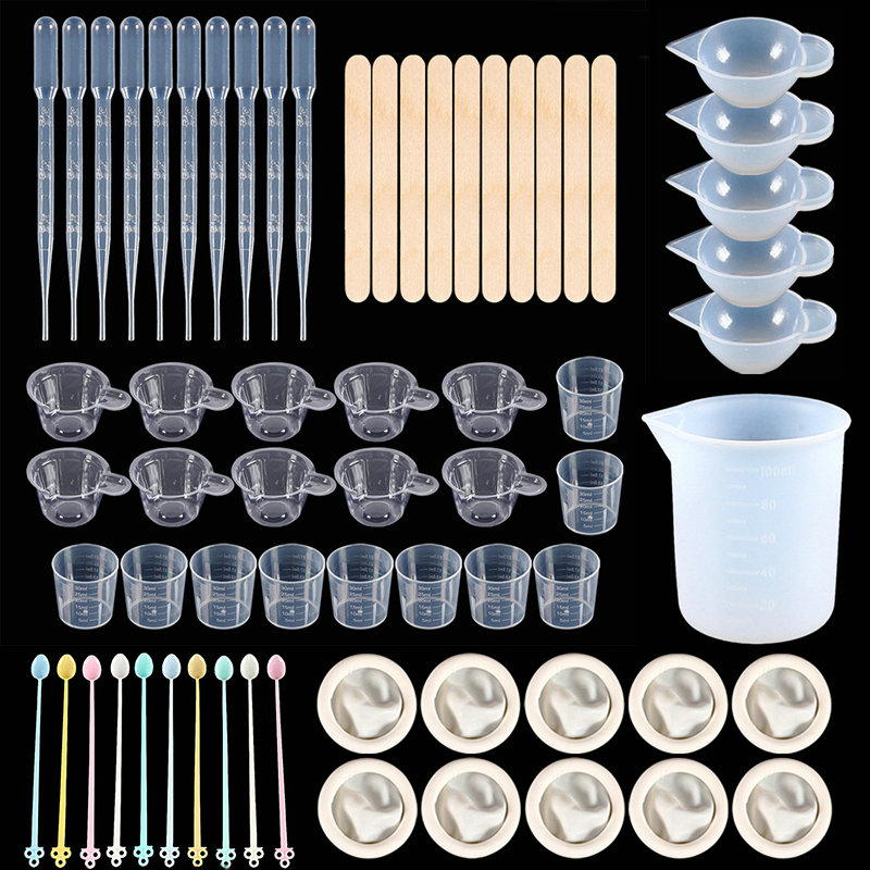 Epoxy Resin Tools Kit Silicone - Mixing Cup Silicone ulasan dan harga