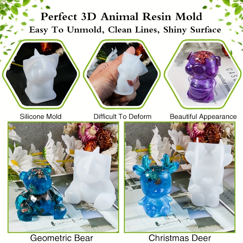 19pcs Resin-Made Mold Set, Sui - Resin Jewelry Kit ulasan dan harga
