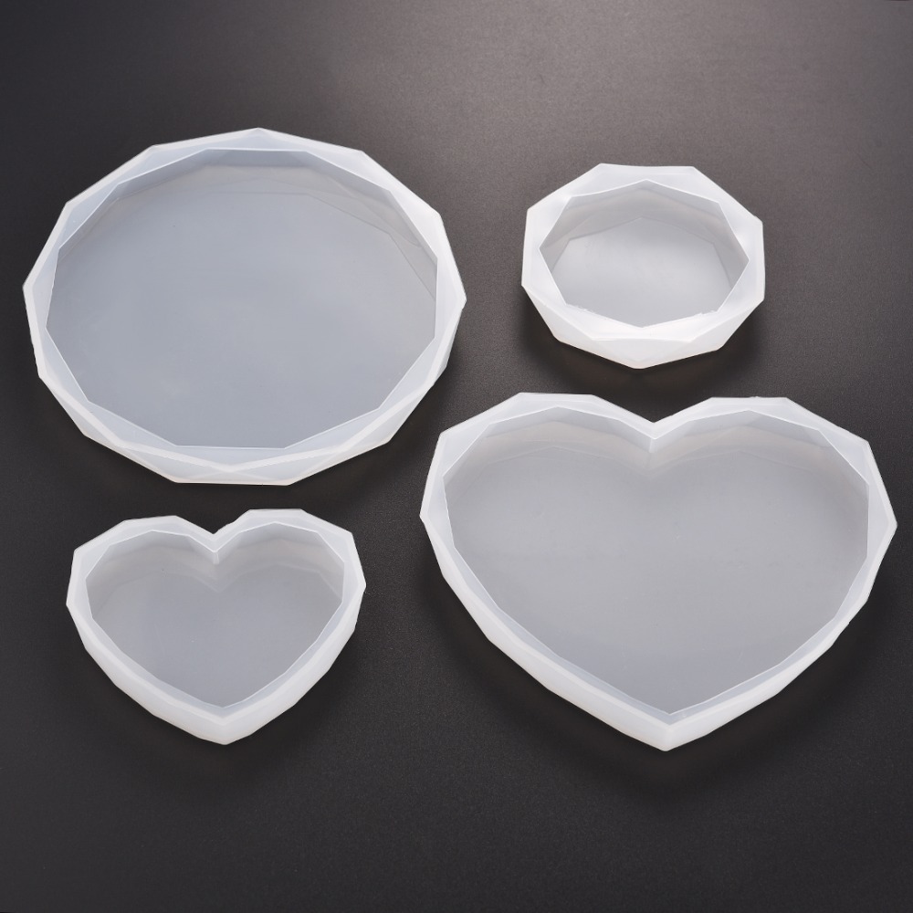 Resin Coaster Silicone Mold Ca - Coaster Mold Round ulasan dan harga