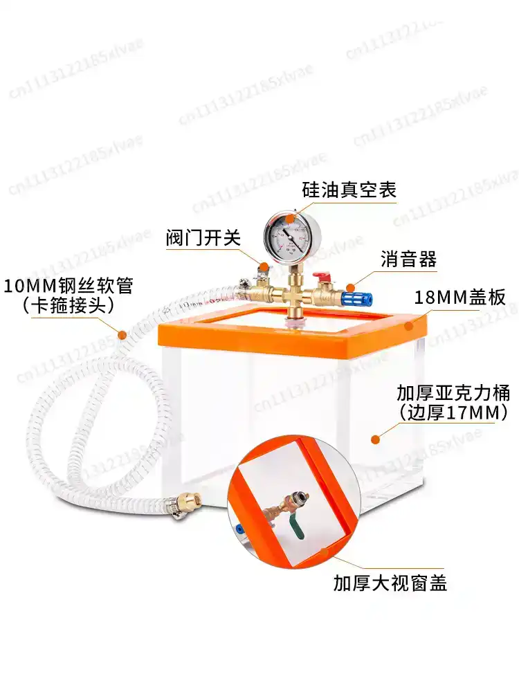Transparent Acrylic Vacuum Deg - Resin Crafts ulasan dan harga