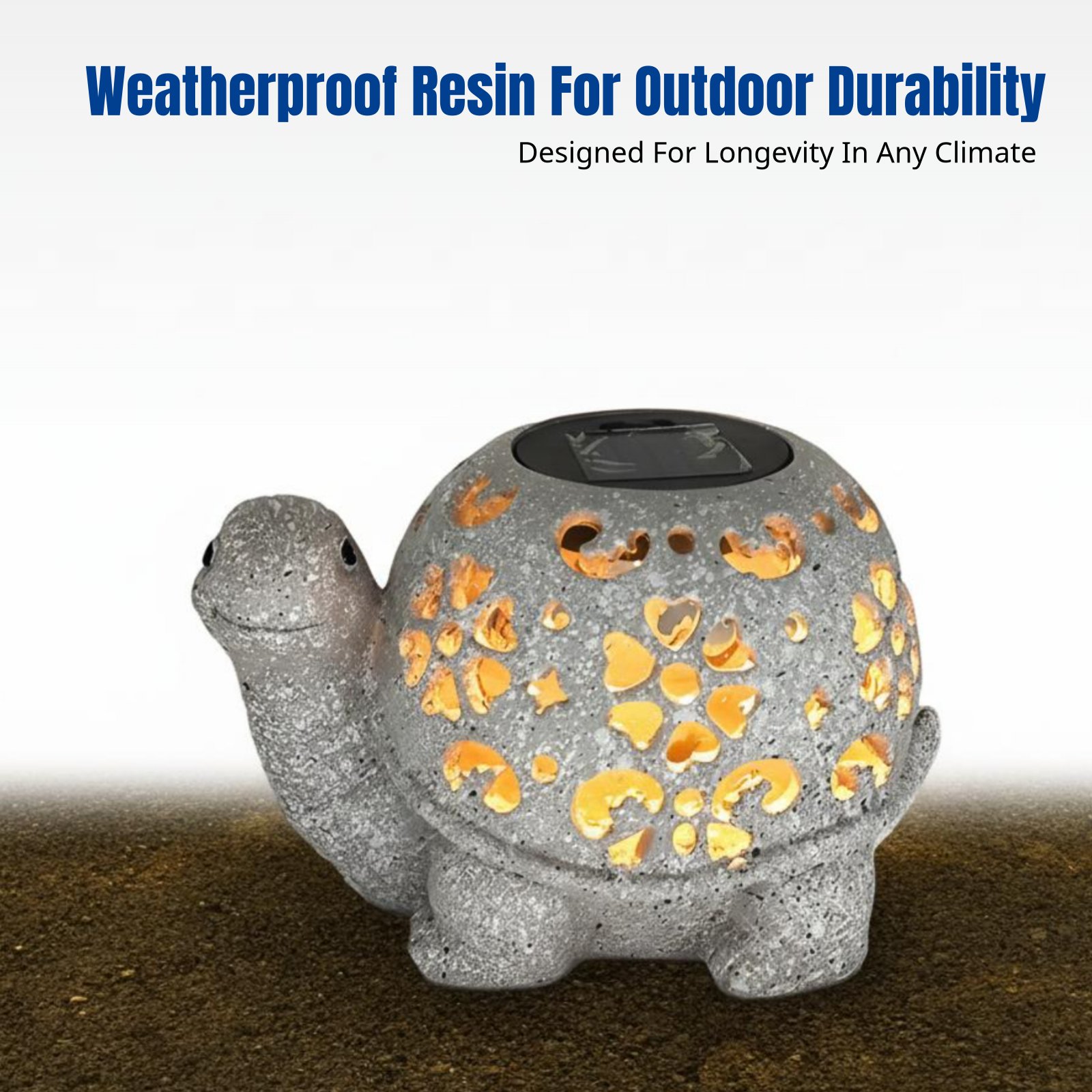 Garden Decor, Solar Hollow Tur - Resin Crafts ulasan dan harga
