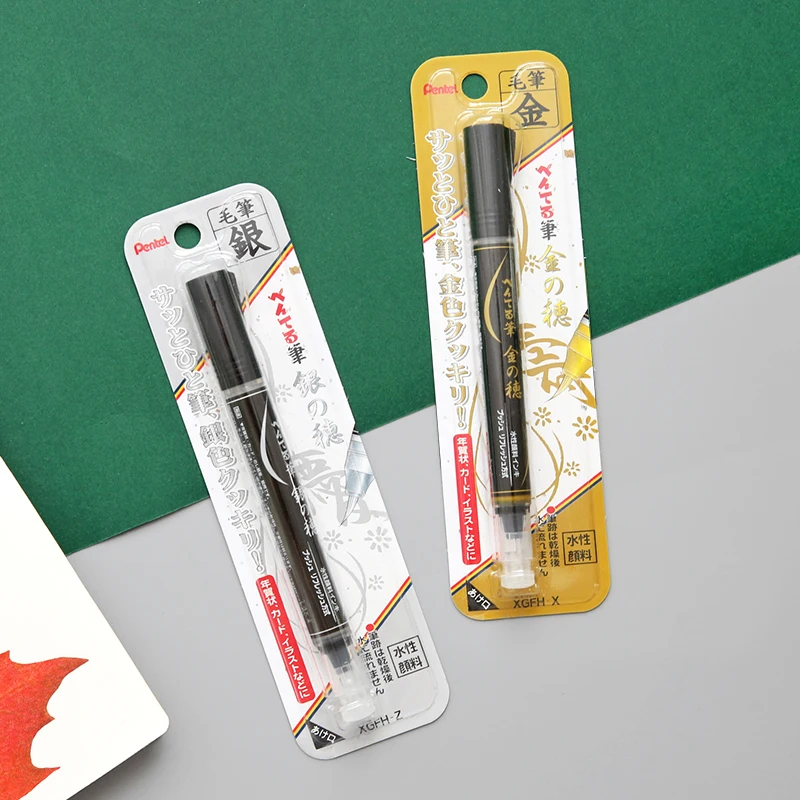 Pentel XGFH-X Metal Color Gold - Pentel Pen Sign Pen ulasan dan harga