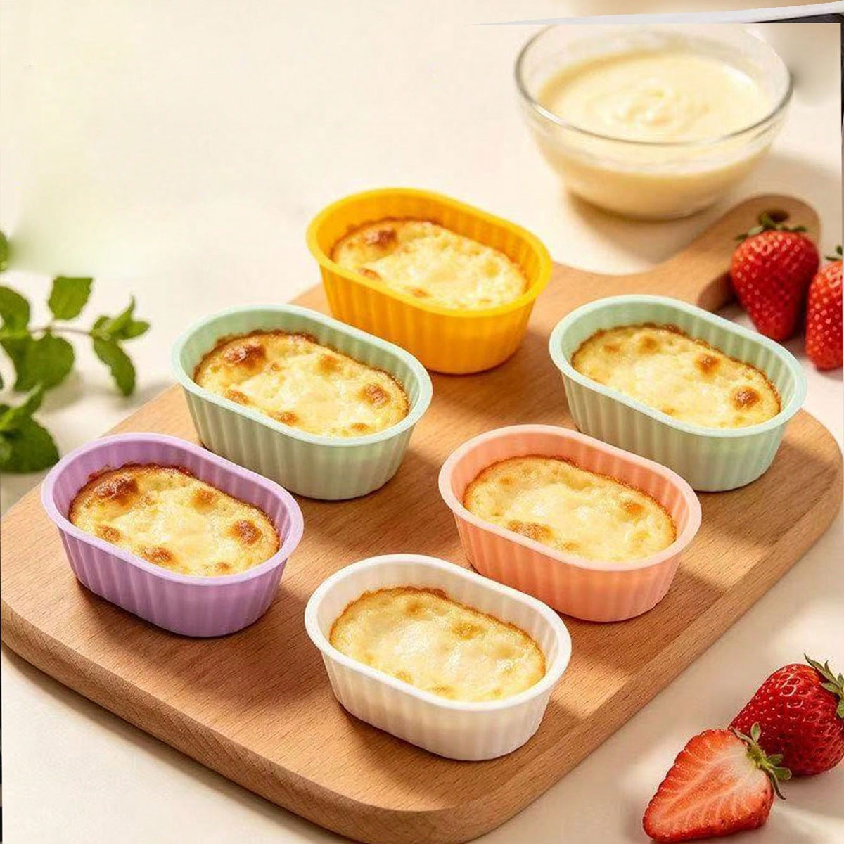 Silicone dessert cup cake mold - Mixing Cup Silicone ulasan dan harga