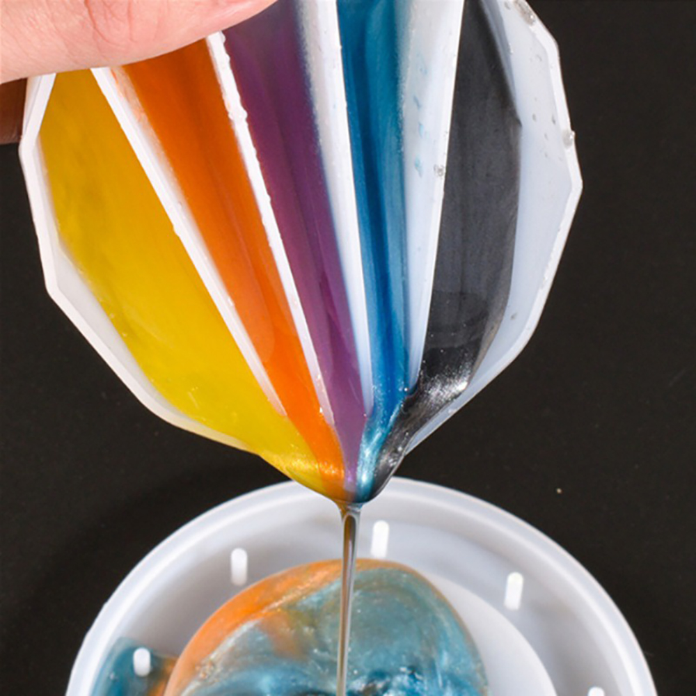 2/3/4/5 Grids Silicone Split C - Mixing Cup Silicone ulasan dan harga
