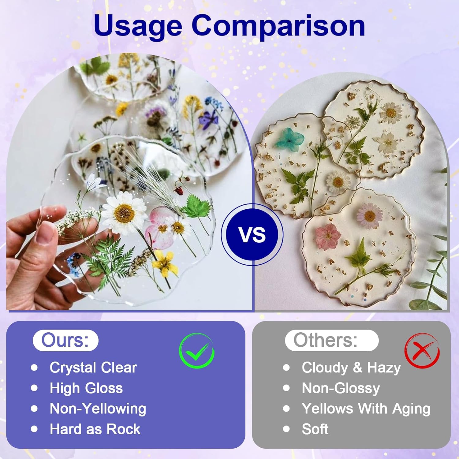Clear Epoxy Resin AB Glue Hard - Resin Jewelry Kit ulasan dan harga