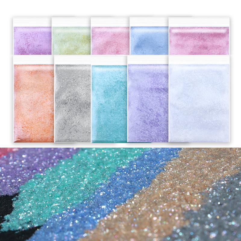 Diamond Sparkling Mica Powder  - Resin Pigment Set ulasan dan harga