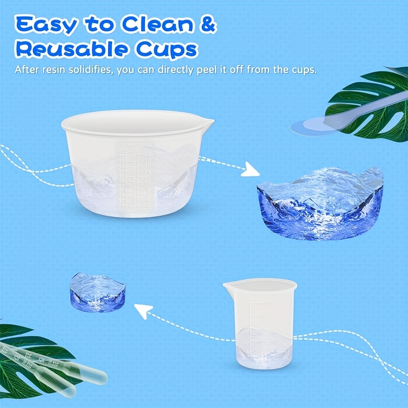 Silicone Resin Mixing Measurin - Mixing Cup Silicone ulasan dan harga