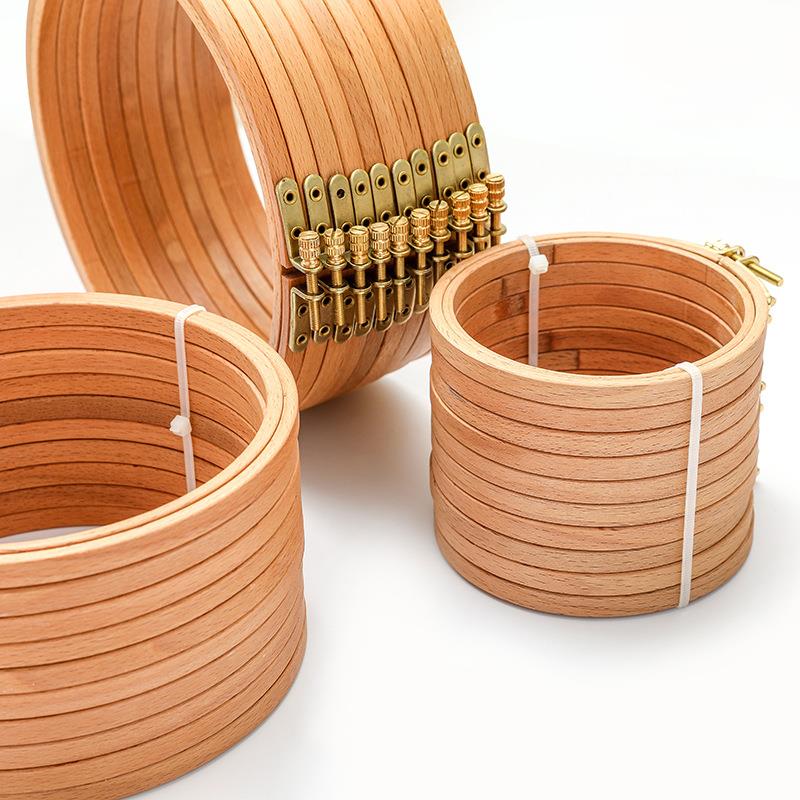 1pcs High Quality Beech Wood E - Wood Ring Blank ulasan dan harga