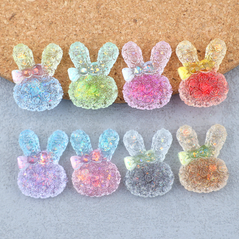 5PCS 18*25mm Luminous Gradient - Resin Craft Supplies ulasan dan harga