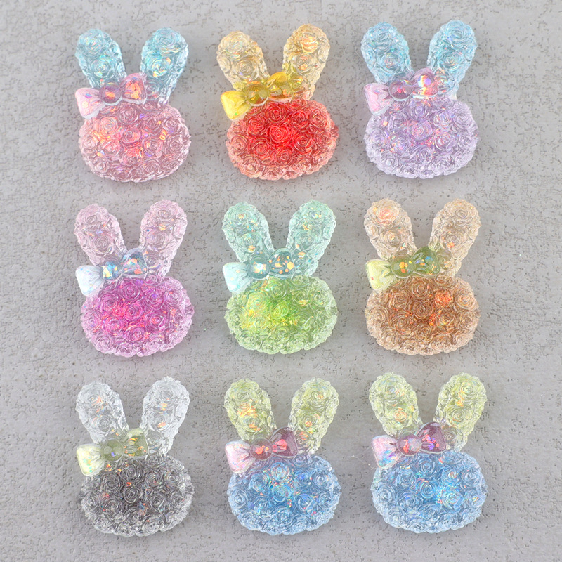 5PCS 18*25mm Luminous Gradient - Resin Craft Supplies ulasan dan harga