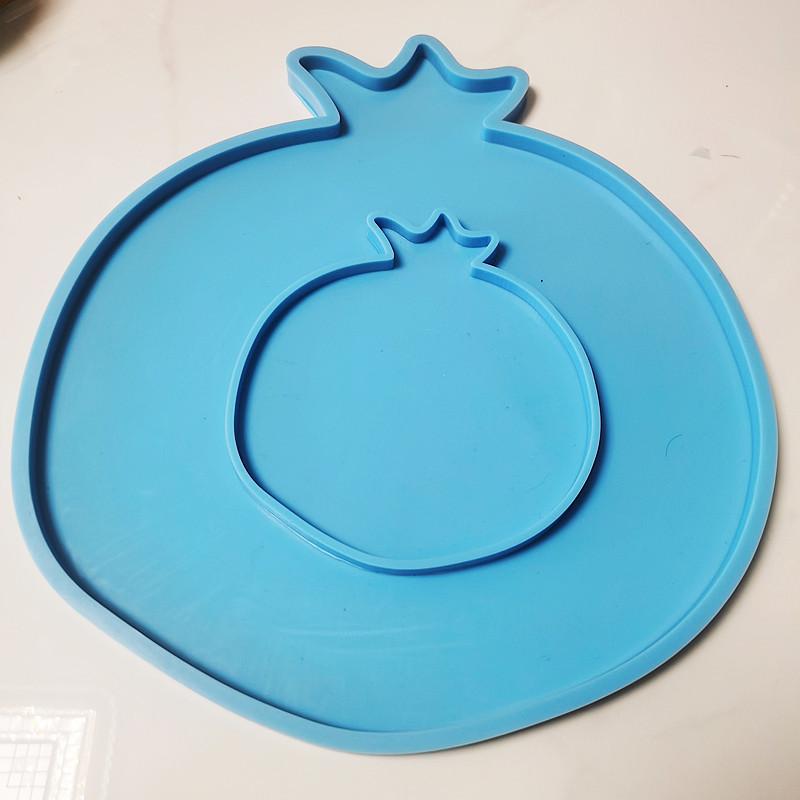 B*1PC Blue Pomegranate Geode E - Geode Mold Silicone ulasan dan harga