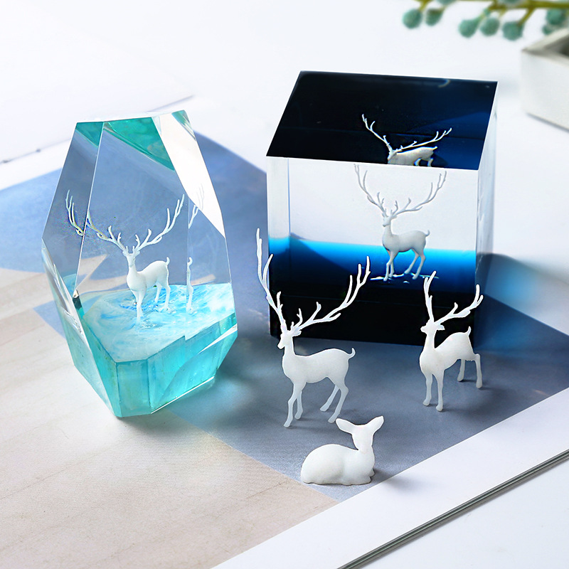 SNASAN 6pieces 3D Micro Swan L - Resin Ocean Wave Mold ulasan dan harga