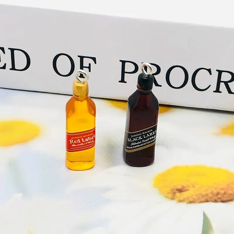 10Pcs Tiny Wine Bar Bottle Res - Resin Craft Projects ulasan dan harga