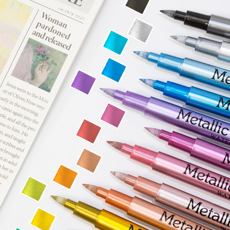 1pc Colors Metallic Waterproof - Copic Marker Sketch ulasan dan harga