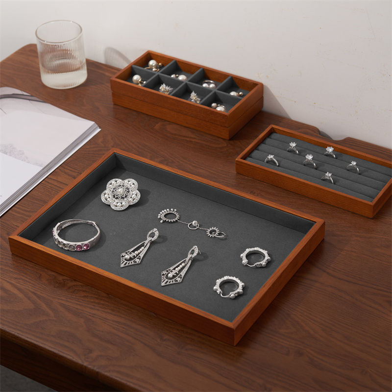 Oirlv Wooden Jewelry Organizer - Wood Ring Blank ulasan dan harga