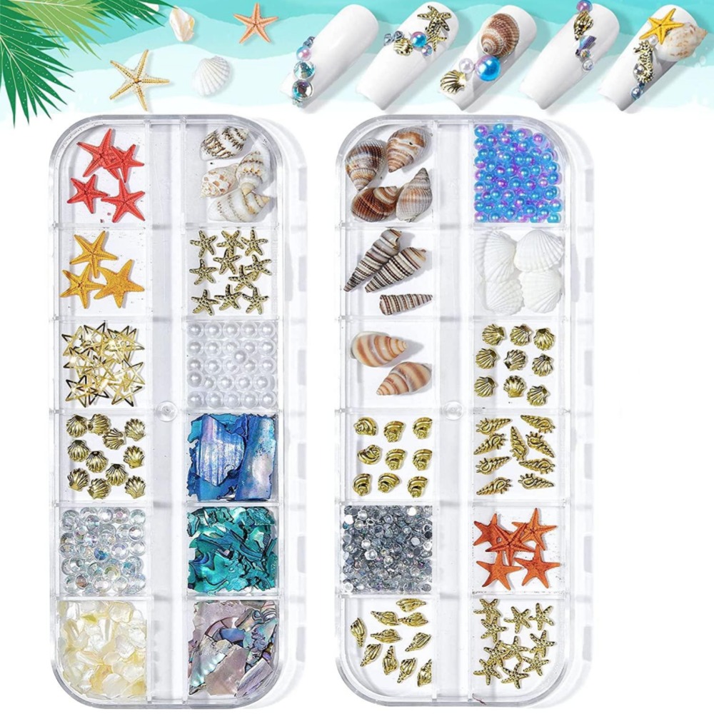 1Box Sea Shells Pearl Resin Fi - Resin Ocean Wave Mold ulasan dan harga