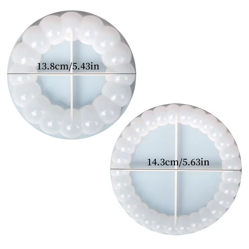 Diy Round Bubble Tray Coaster  - Coaster Mold Round ulasan dan harga