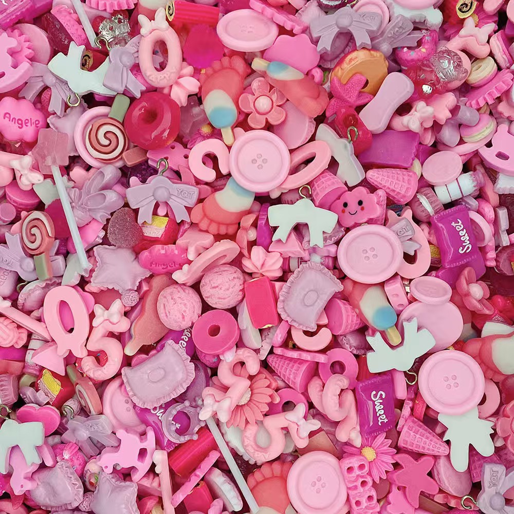 DIY jewelry mobile phone decor - Resin Crafts ulasan dan harga