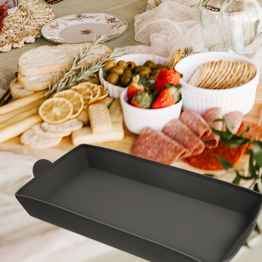 2Pcs Rectangular Nonstick Sili - Silicone Mold Tray ulasan dan harga